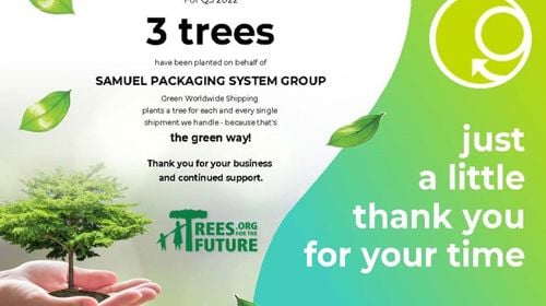 Planting Trees with Packaging