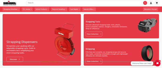 Samuel Launches Online Packaging Store