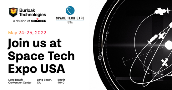 Burloak exhibiting at Space Tech Expo USA 2022